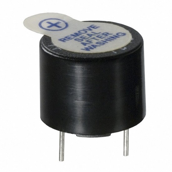 5 volt Buzzer - Active Buzzer : Piezo Buzzer (PCB mountable) } Silicon  Technolabs